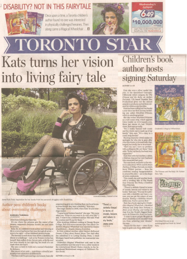 Toronto Star article on Jewel Kats